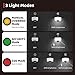OREiN 3CCT Flood Lights Outdoor 3500LM 35W Motion Sensor Outdoor Lights, 6000K/4000K/2700K LED Security Lights Dusk to Dawn, IP65 Waterproof Motion Sensor Flood Lights for Garage, Yard, 1 Pack