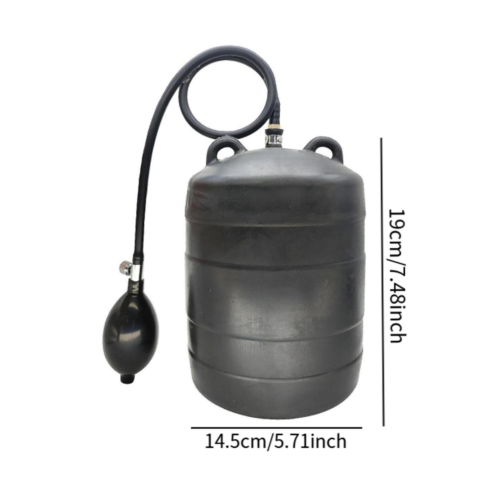 F Fityle Tappo di Tubo Gonfiabile Test di Fognatura Plug di Riparazione con Test Idraulico Gonfiabile a Mano, per Fognature, Scarico, Condotto, Dn150 Dn160