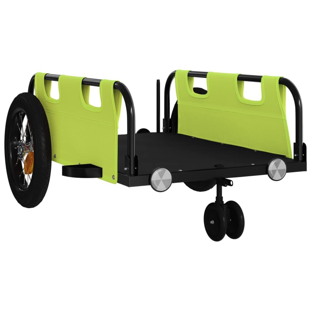 Remolque de transporte para bicicleta de tela Oxford y hierro para bicicleta