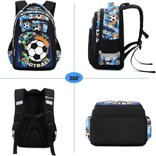 Image of Frantic Waterproof Polyester 26 L School Backpack School Bag Daypack Picnic Bag For Boys & Girl(4Zipper Parent)