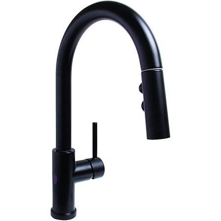 SPEAKMAN SBS-1042-MB Neo Sensor Pull Down Kitchen Faucet - MB, Matte Black