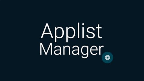 AppList Manager