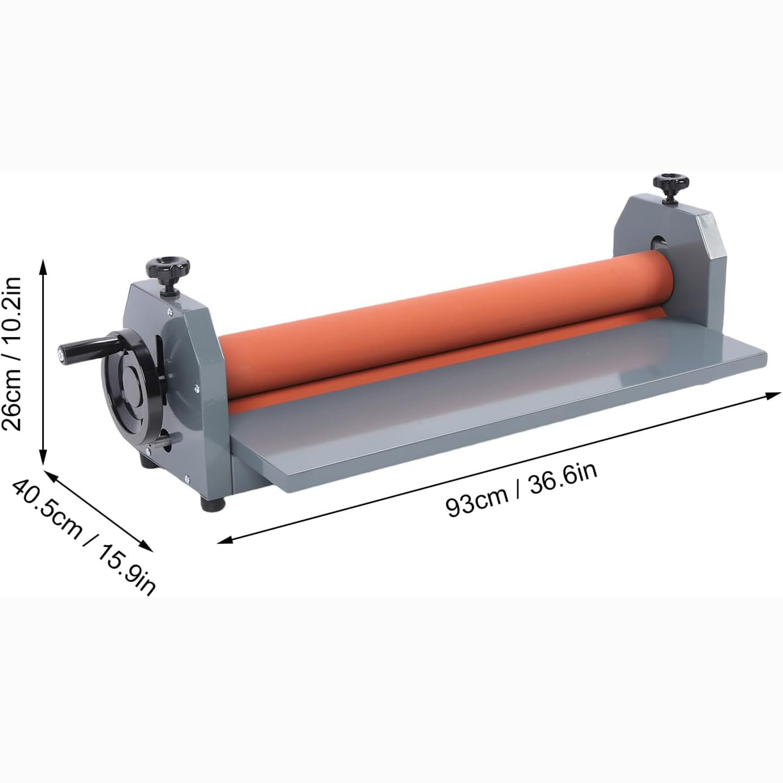 Regulowany laminator na zimno z korbą ręczną do projektów biurowych, szkolnych, reklamowych, fotograficznych i rzemieślniczych