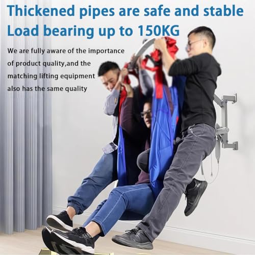 BESTXH Hoist for Lifting Elderly Transfer Machine, Transfer Sling for Lifting Disabled People, Electric Transfer Patient Hoist Lift, Seat Lift Assist Devices with Remote Control,White - Image 7