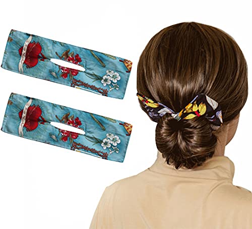 SportsWell Flexible Reusable Bun Deft Bun for Hair Magic Donut Hair Bun Maker French Twist Hair Tool Bun Crown Twister #1