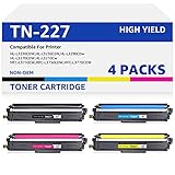 ONLYU tn227 high yield toner cartridge 4 pack