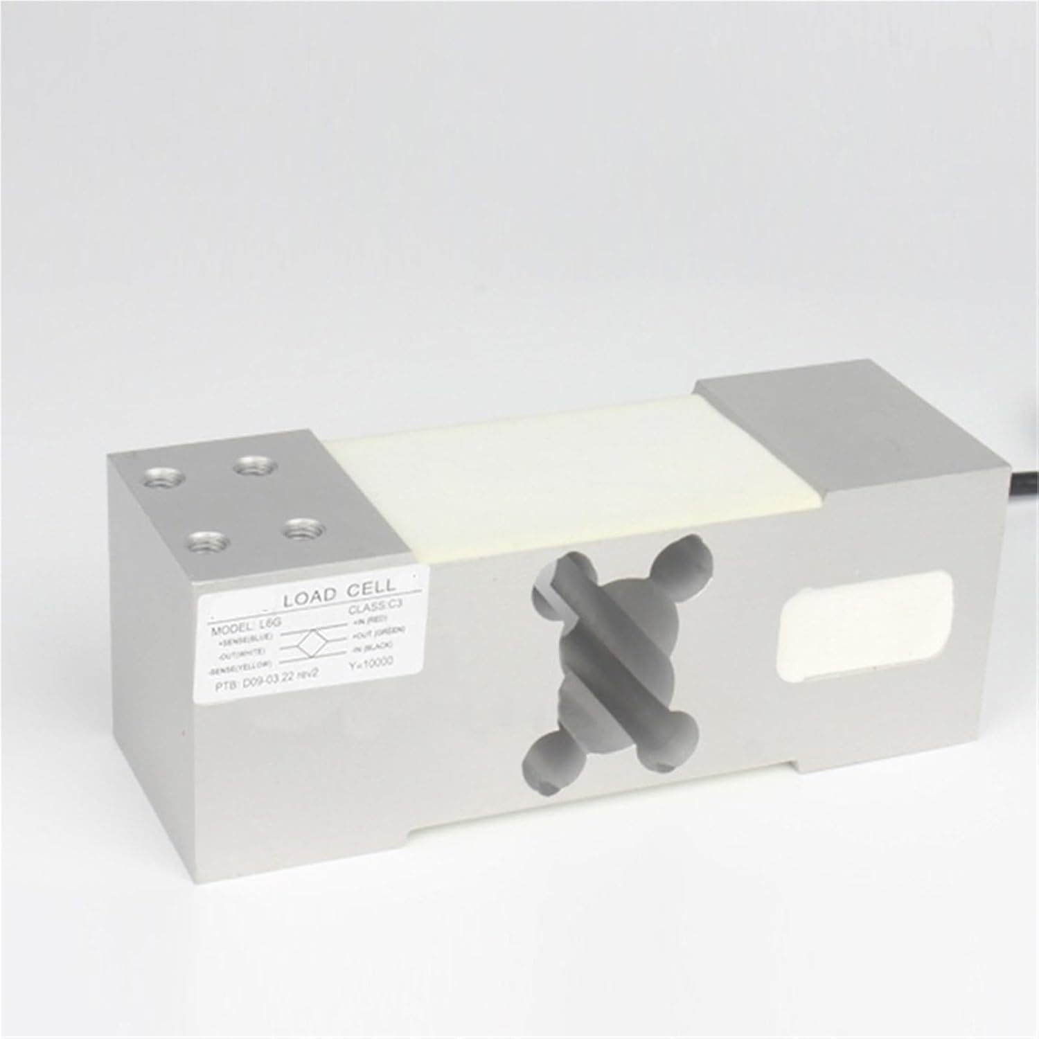 L6G Weighing Sensor Single Point Load Cell Electronic Pricing/Platform/Packaging Scale Batching Scale Sensor Aluminum(150kg)