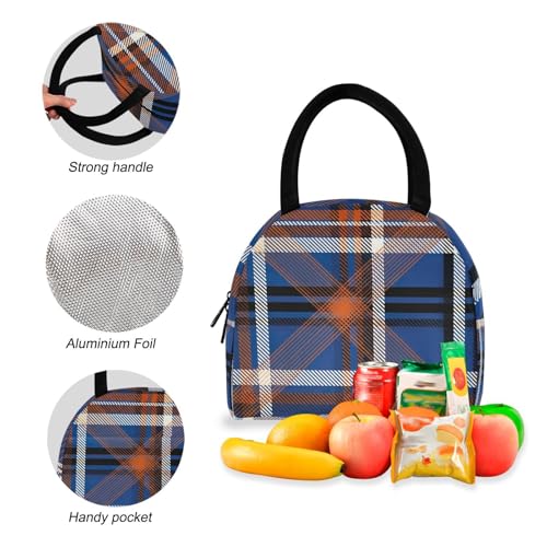 Mochilas para niños de rayas azules sin humedad para llevar libros y lonchera al colegio 4