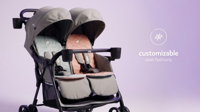 Amazon.com : Joie Rosemary Side-by-Side Double Stroller
