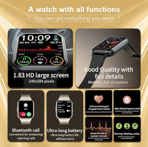 Reloj inteligente Android iOS para controlar tu salud y escuchar música 3