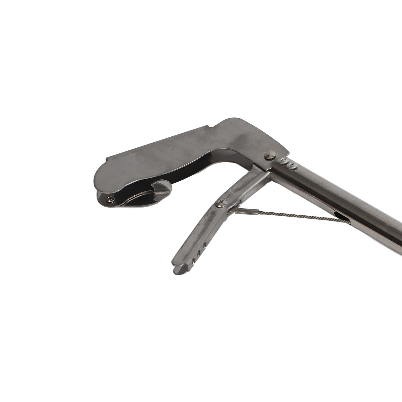 Pinza per Serpenti Pieghevole e Autobloccante, Robusto Raccoglitore per Rettili in Acciaio Inossidabile - Strumento Facile da Usare per Gli Amanti dei Rettili