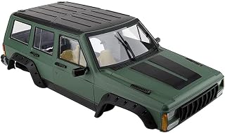Integy RC Model C31023GREEN Realistic LX10 Hard Plastic Body Kit for 1/10 Size Scale Off-Road Crawler WB=313mm