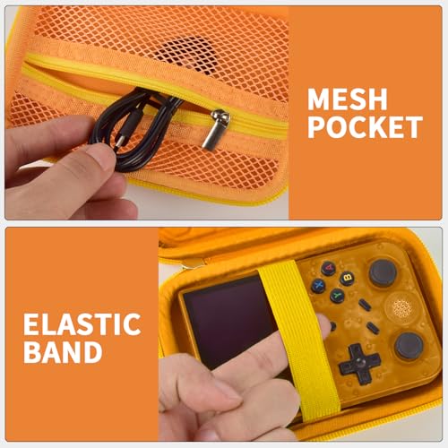 Image of PAIYULE Travel Carrying Case for R36S RG353V RG353VS Handheld Game Console