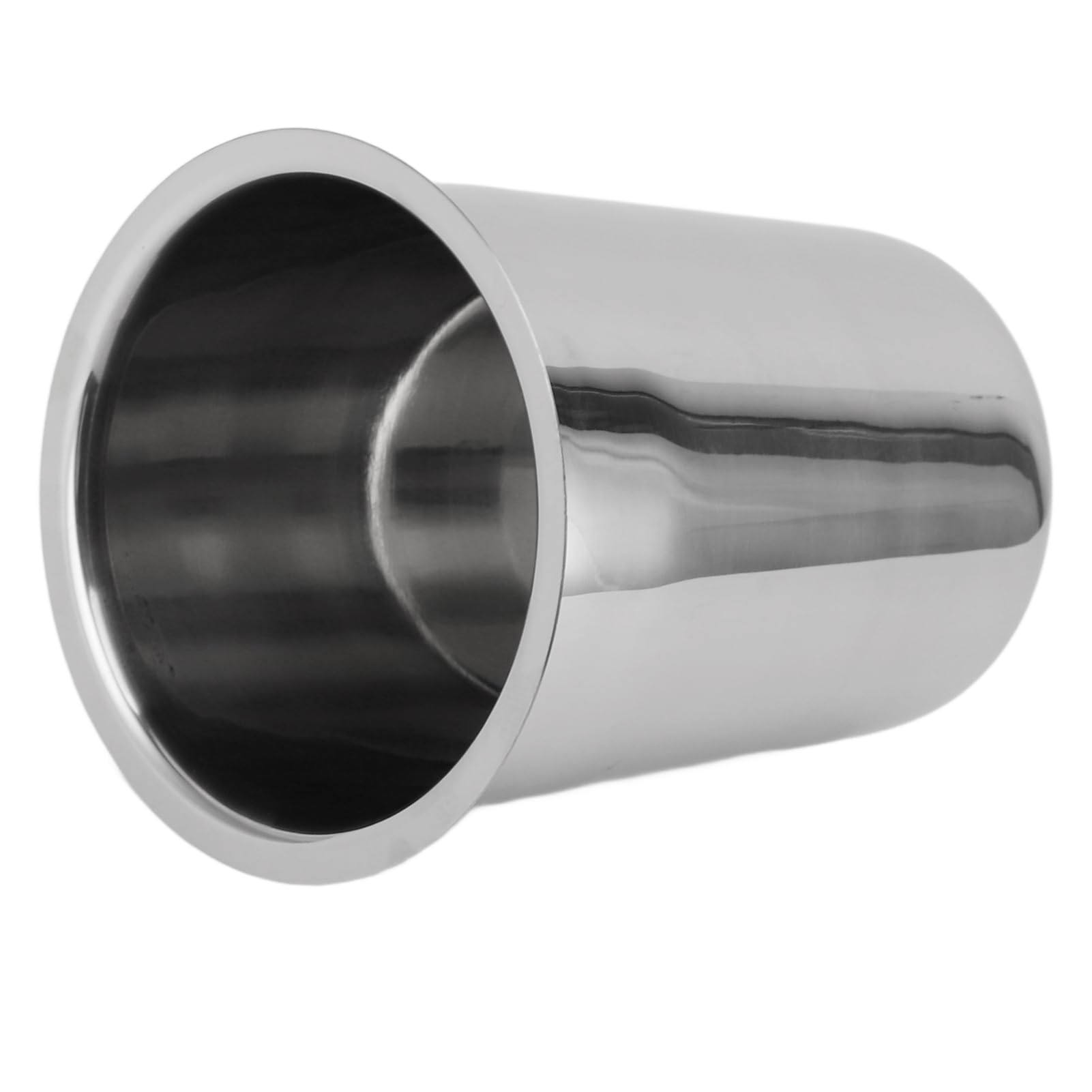 Ymiko Utensil Holder, Large Capacity Mess Proof Kitchen Decor with 304 Stainless Steel Materials for Convenient Storage of Kitchenware (Without Holes)