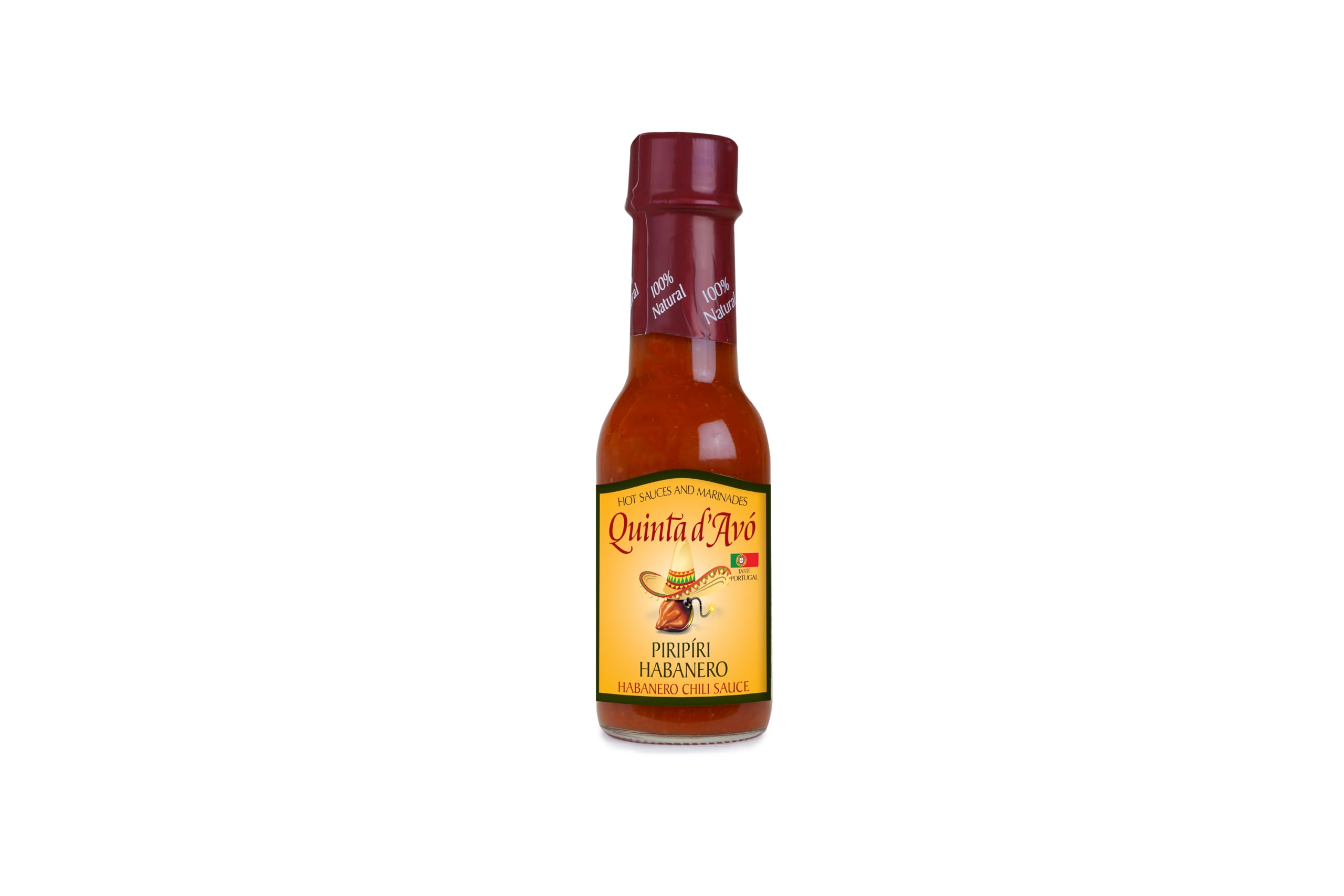 Salsa Picante Habanero Piri Piri Hot Sauce 95ml Quinta d’Avó