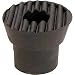 Prime-Line U 9163 Door Stop Rubber Tip with Screw, Black,(Pack of 2)