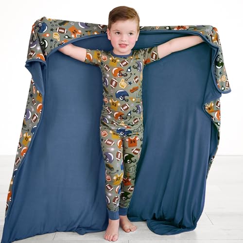 Image of Little Sleepies Cloud Blanket, 50 inch x 50 inch, Large, Touchdown Time