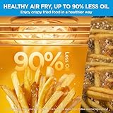 Midea Flexify French Door Toaster Oven Air Fryer Combo, 26.4 QT, Extra Large Air Fryer Countertop Oven 10-in-1 Combo, 25% Faster Cooking and 90% Less Oil, Stainless Steel