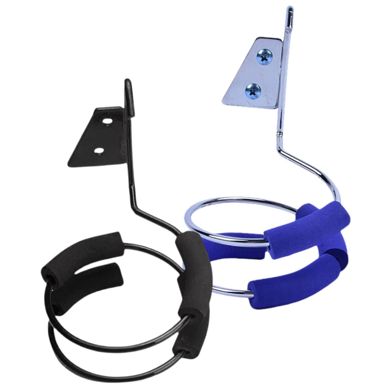 SHERCHPRY 3 Sätze Haartrocknerhalter Lockenwickler Haartrockner-organizer Halter Für Die Aufbewahrung Eines Haartrockners Wandregal Für Haartrockner Fönständer Rostfreier Stahl 2 Stück * 3