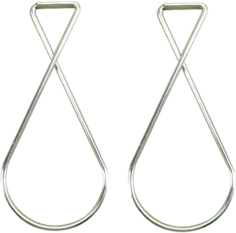 Ceiling Hook Clips, 100 Pack 2.5" Wire Grid
