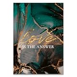 ARTFAVES® Poster - Love is the answer | Wanddeko Wandbild 