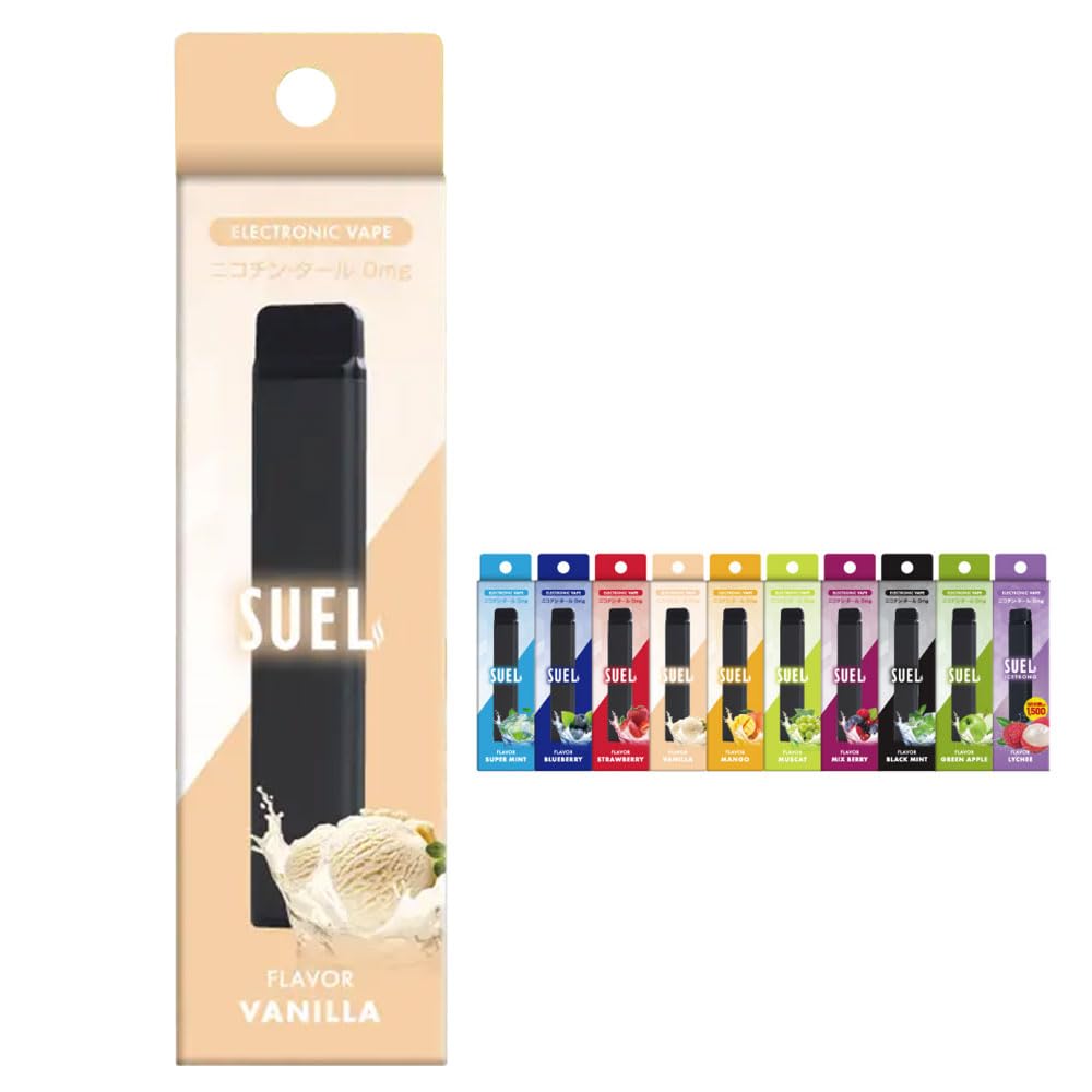 Amazon | 電子タバコ 使い捨て 4500回 吸引 可能 Suel フレーバー