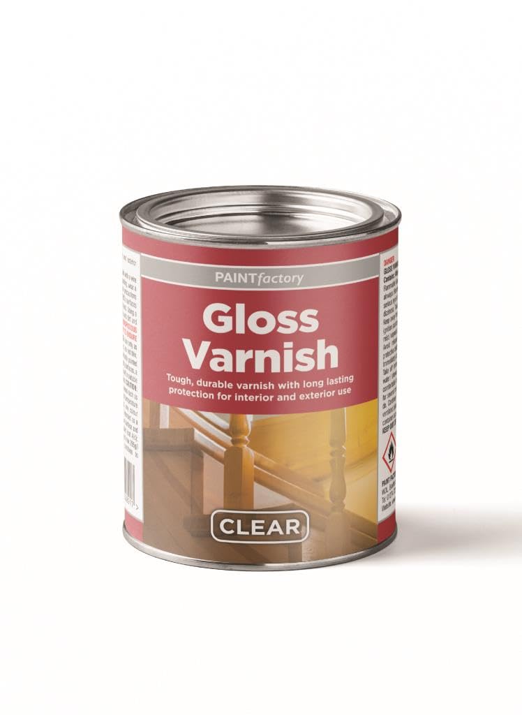 Inspired Essentials Varnish All Purpose Matt/Gloss/Yacht Spray Aerosol Professional Finish, Wood Colour Paint, Long Lasting Protection (Gloss (300Ml Tin), 1)