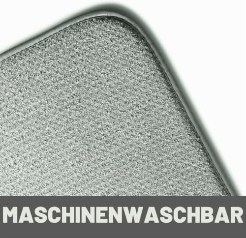 Mikrofaser Abtropfmatte XXL für Küche Abtropfmatte Abwasch Abtropfmatte Super saugfähig Schnell trocknend 46 x 60cm Grün – Ansicht 5