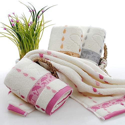 Serviettes pur coton WLLLO | Douceur et haute absorption pour visage