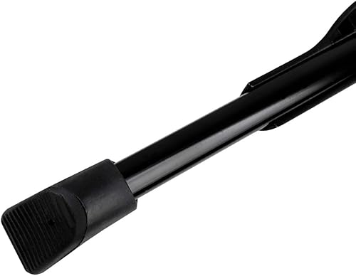 Miniatura 8 de IPENNY Soporte universal para bicicleta de aleación de altura ajustable, soporte de bicicleta lateral trasero para bicicleta de 24 a 26 pulgadas,