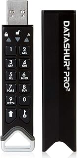 iStorage datAshur PRO2 8 GB | Secure Flash Drive | FIPS 140-2 Level 3 Certified | Password protected | Dust/Water-Resistant