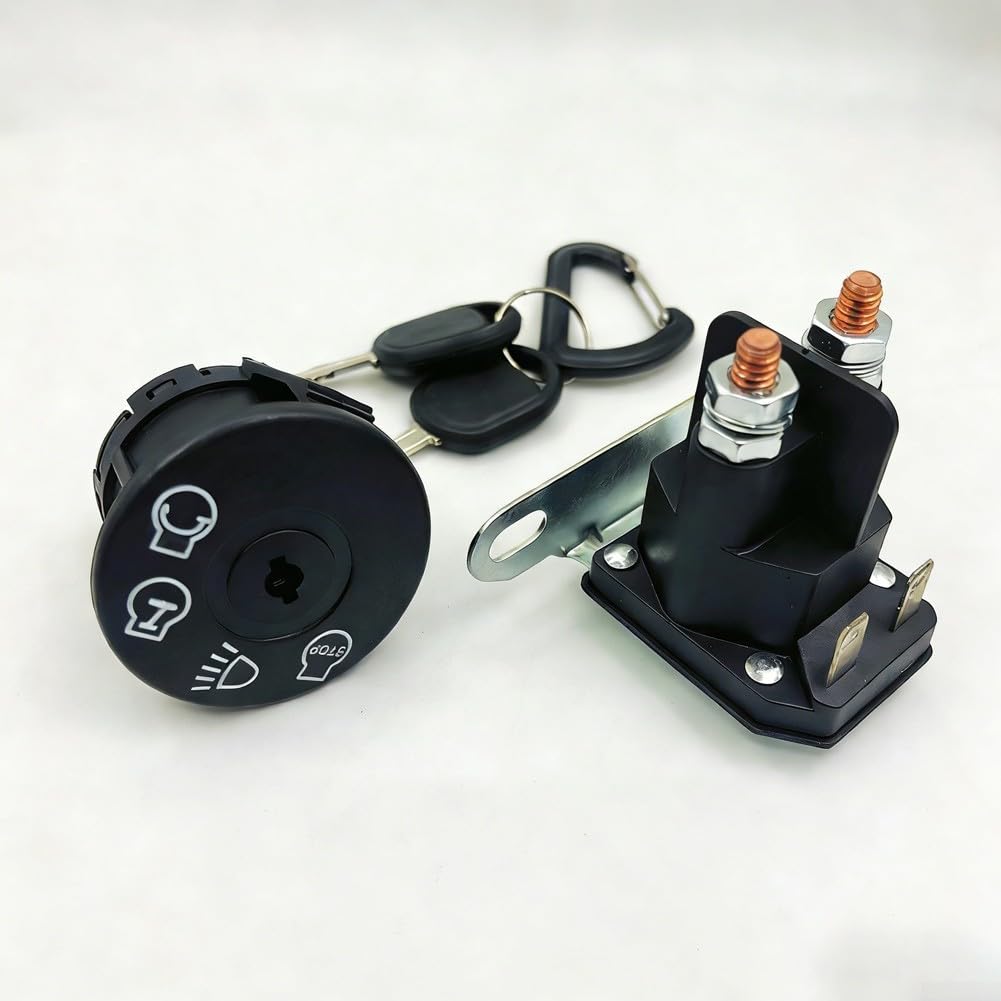 Kit interruttore di accensione e solenoide di avviamento per tosaerba per L100 L105 L108 AM138068 725-04439 725-1741 interruttore magnetico 12V