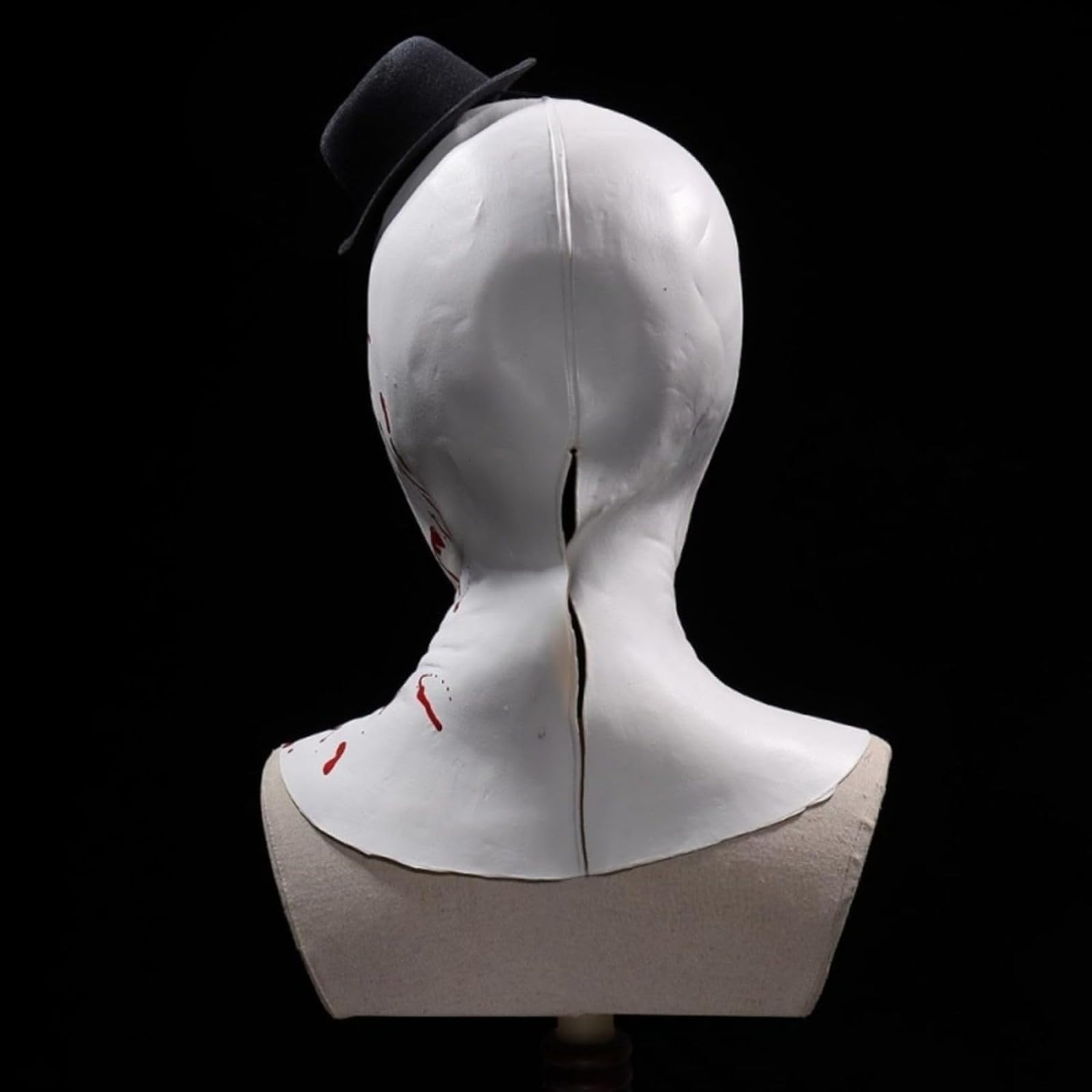 Terrifier Art - Maschera da clown, spaventoso assassino, per Halloween, cosplay, realistica, in lattice, per giochi di ruolo, accessori per costumi e decorazione per la casa infestata Nuovo modello