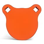 Highwild AR500 Steel Target 3 x 1/2 Gong Shooting Metal Target - Neon Orange