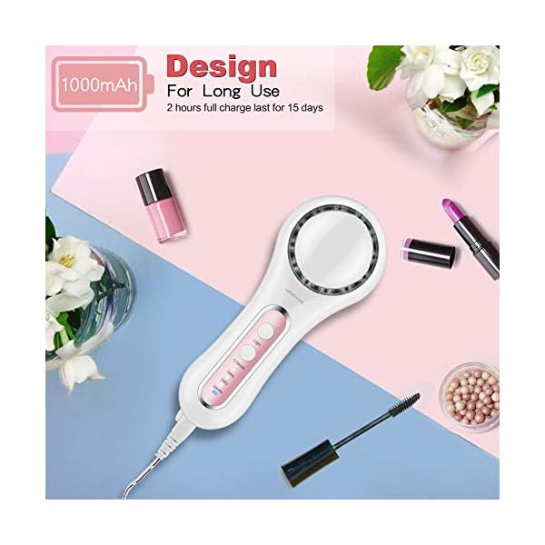 UMICKOO-Facial-Cleansing-BrushRechargeable-IPX7-Waterproof-with-5-Brush-HeadsFace-Brush-Use-for-Exfoliating-Massaging-and-Deep-Cleansing-Multi UMICKOO Face Scrubber Exfoliator,Facial Cleansing Brush Rechargeable IPX7 Waterproof with 5 Brush Heads,Electric Face Spin Brush for Exfoliating, Massaging and Deep Cleansing