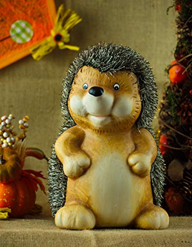 Schneemann-Versand Dekoration Keramik Igel groß 28cm Deko Herbst Garten Herbstdeko Cover