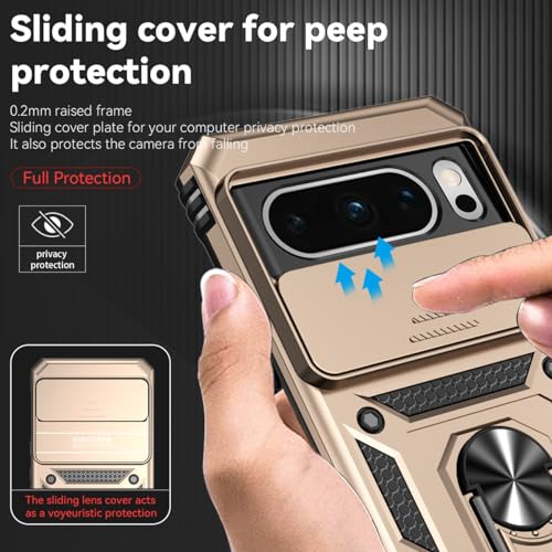 Coque pour Pixel 8 Pro compatible support de voiture magnétique