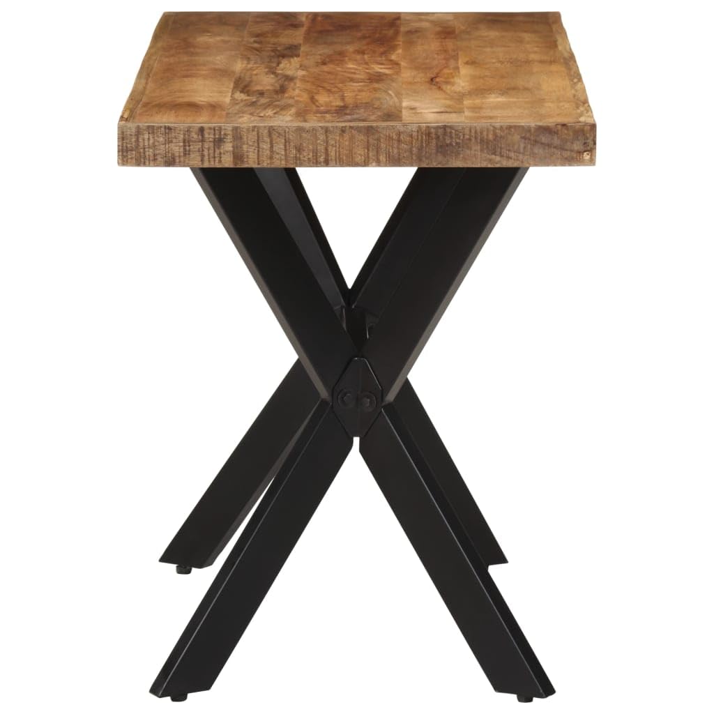 Generico Tavolo da Pranzo 110x55x75 cm in Legno Massello di Mango
