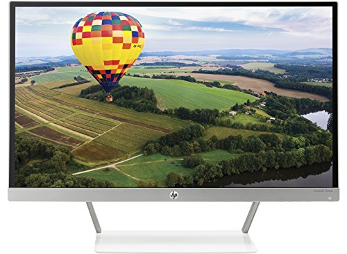 Preisvergleich Produktbild HP Pavilion 24xw (L5N91AA) 60,45 cm (23,8 Zoll) IPS Monitor (VGA, HDMI, 8ms Reaktionszeit, Full HD, LED-Hintergrundbeleuchtung) weiß / silber