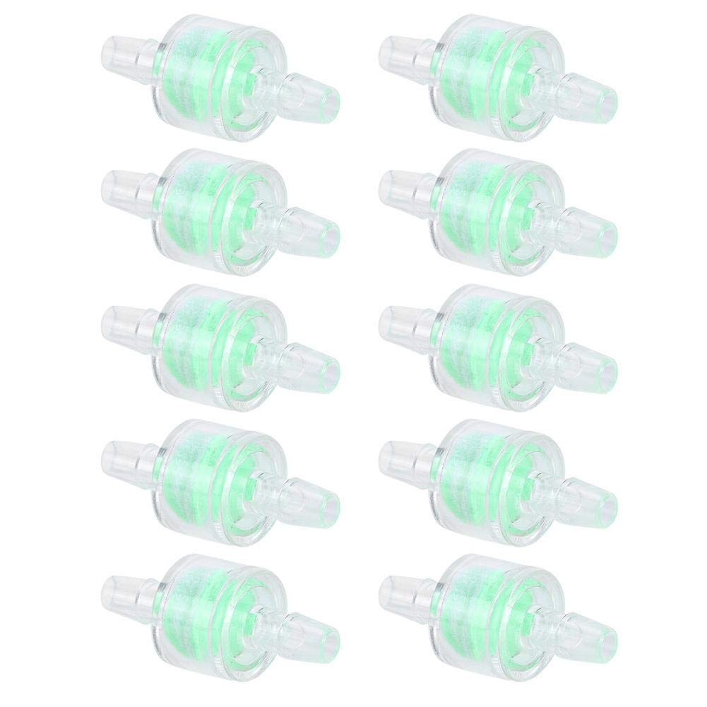 10PCS ABS Green Aquarium Silicone Tube Filter Fish Tanks Hose Cleaning Filtration Aquarium Fish Pond Supplies (8mm) - Image 2