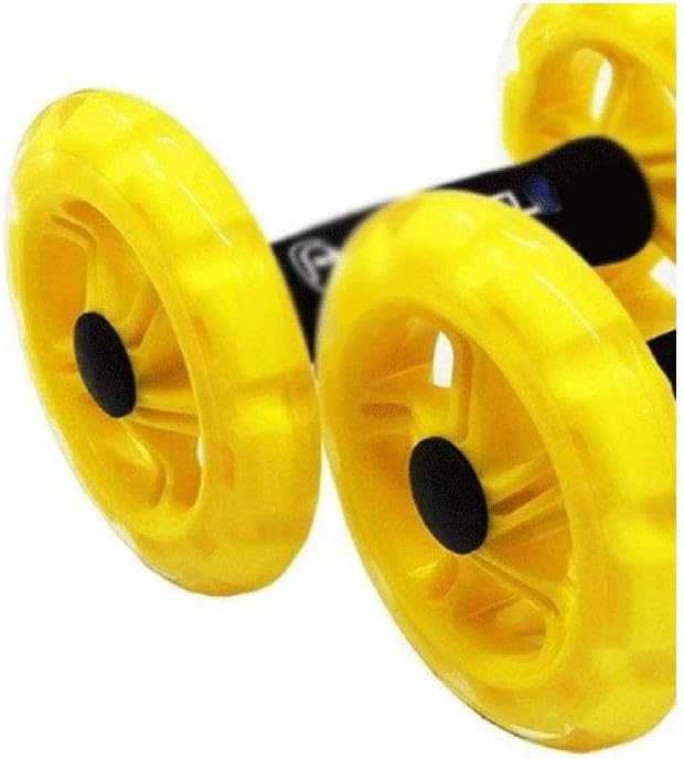 Abdominal Muscle Wheel-handed Two-wheeled Belly Wheel Multi-function Core Training Four-wheel Fitness