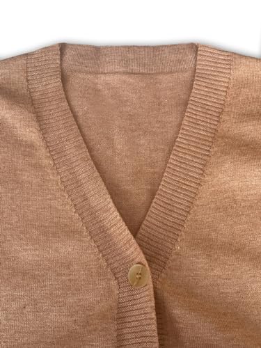 Image of Wowcarbazole Womens Sweater Vest Sleeveless Knit V Neck Summer Tops Trendy Casual Button Down Slim Fitted Ribbed Vest