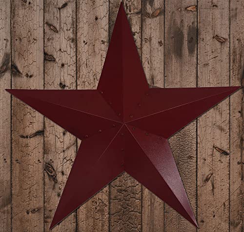 Primitivehomedecorsrusticred48dimensionalbarnstar Urban Country Home Decor Primitive home decors rustic red 48 dimensional barn star urban country home decor