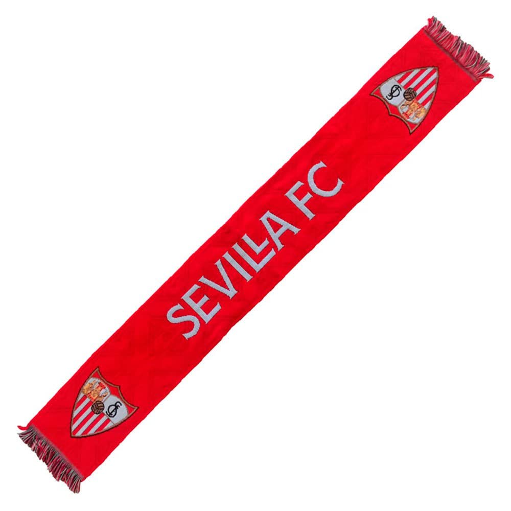 Sevilla FC Niño SFC Bufanda | Rojo | Pequeño Unisex niños