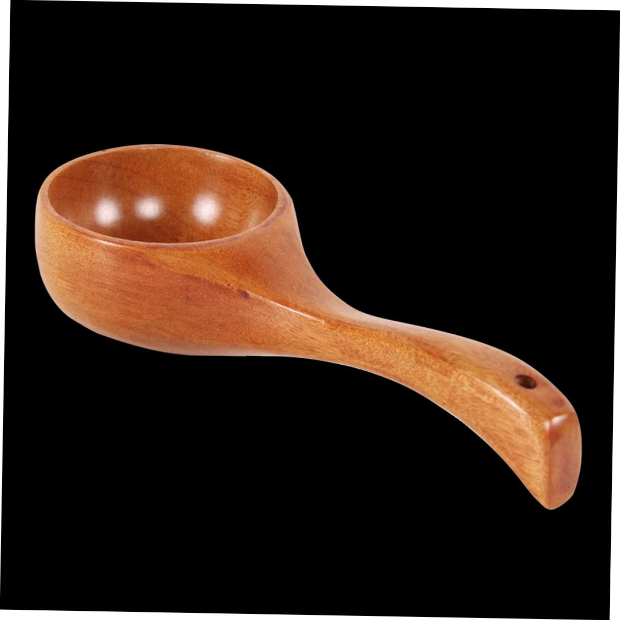 FUNOMOCYA Vintage Wooden Rice Spoon Multifunctional Kitchen Tool for Soup Rice and More Tablespoon Scoop for Tea and Spices