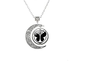 Tomorrowland Logo Pendant: Rave Under the EDM Moon