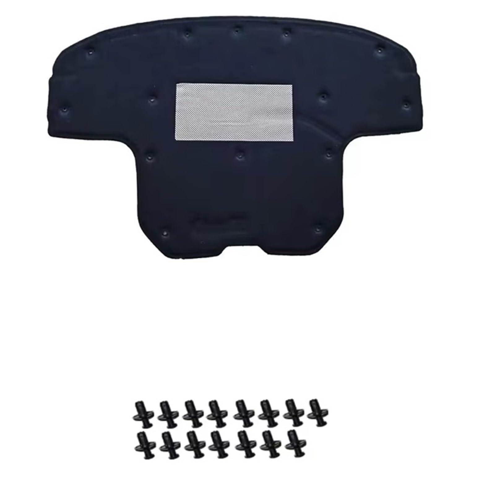 Adcvheg One Color Bonnet Compatible With Mercedes-Benz For Glc X253 W253 2015-2022 Car Hood Linin Engine Thermal Insulation Soundproof Cotton