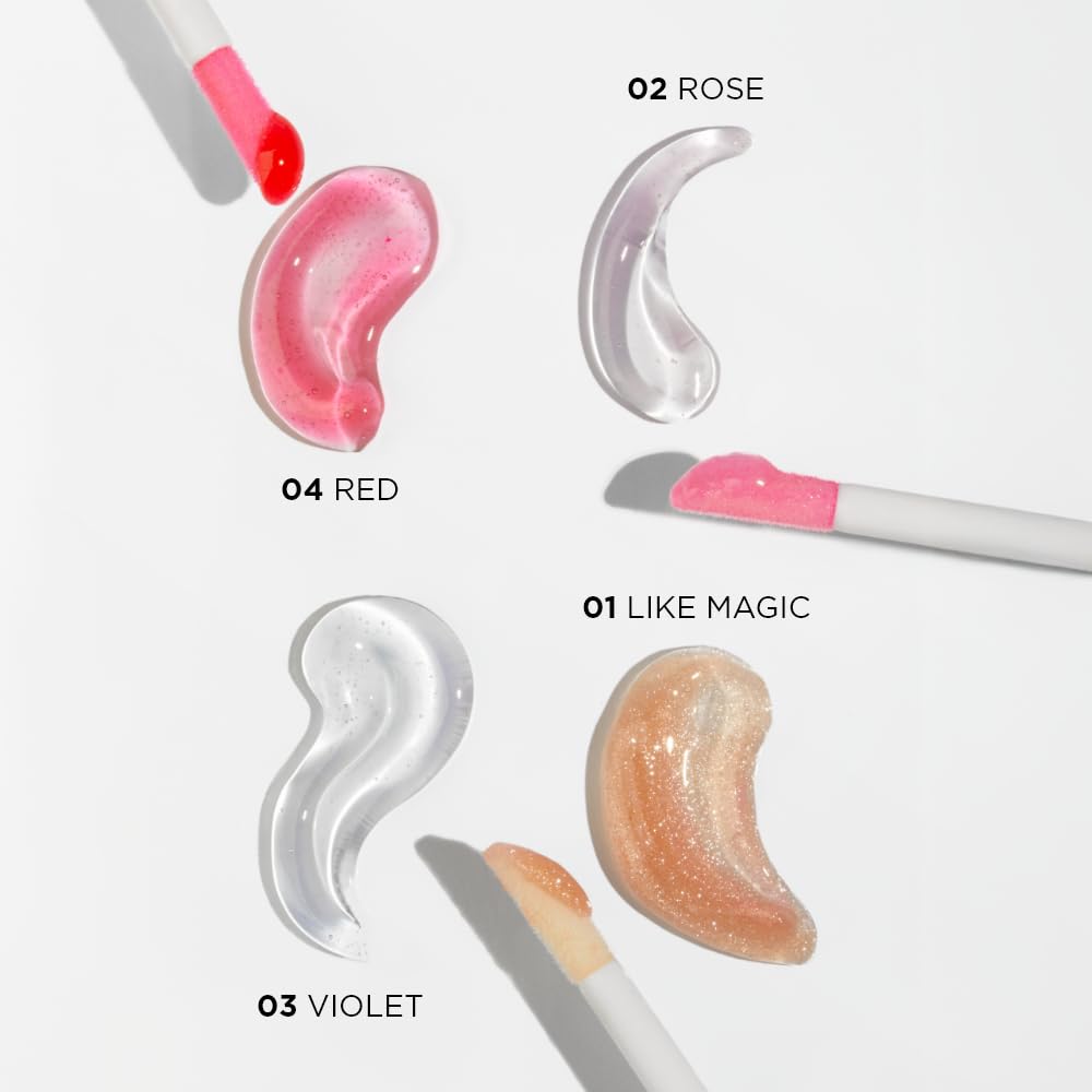 Eveline Cosmetics x Mirta Miler: Everyday Make-up Set Zestaw do makijażu (Lip Oil 04 Red, Glow Booster 01N Univeral Light)