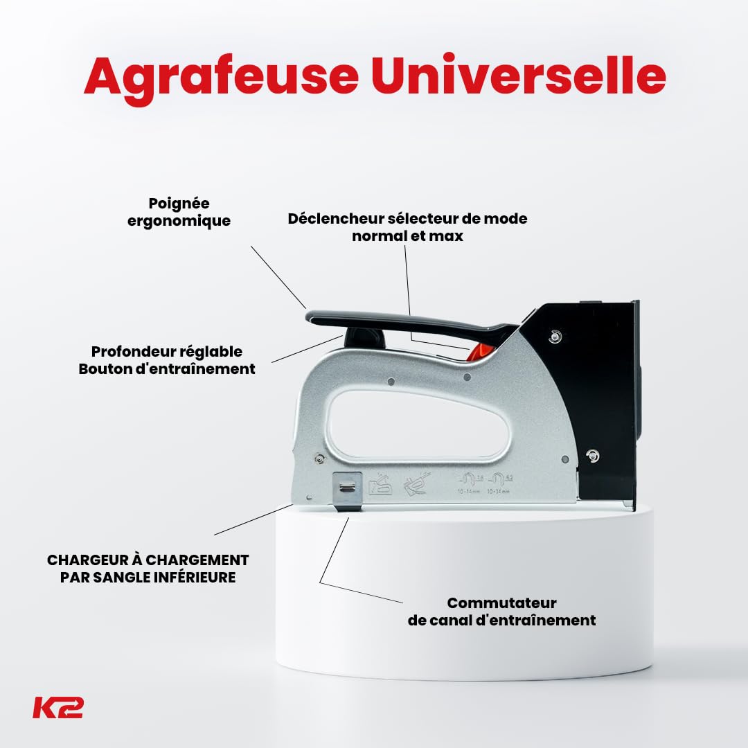 Agrafeuse Universelle, Agrafeuse Originale, Agrafeuse Professionnelle