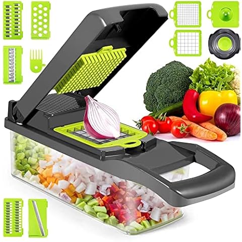 Mnixy The Chopper 12 in 1 Multifunctional Vegetable Chopper Cover